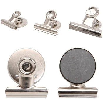 

MEXI 5PCS/set Fridge Magnetic Clip For Home Wall Recipes Memo Note Message Holder Clamp Refrigerator Parts (L)