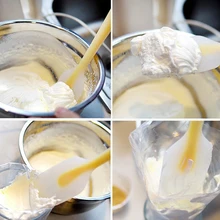 Хорошее Кухня крем масло торт шпатель Силиконовые Шпатель для выпечки Масло скребок Пособия по кулинарии торт Кухонные принадлежности