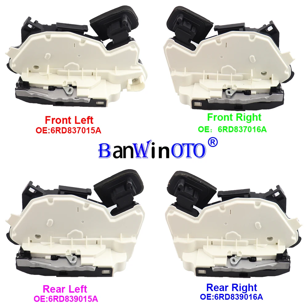 Skup 6RD837015A fabrycznie nowe drzwiowe siłownik zamka pasuje do VW Golf M JETTA K6 MK7 Passat B7 Polo Skoda Yeti 6RD837016A 6RD839015A