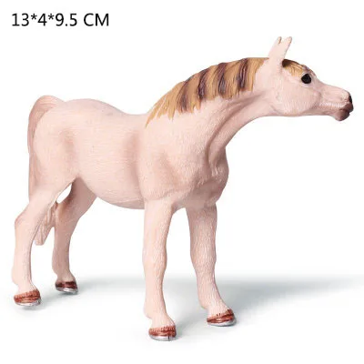 23 Type Optional Horse Model Hand Painted Action Figures Wild Steed Figurines PVC High Quality Educational Toys for Kids Gift - Цвет: M153