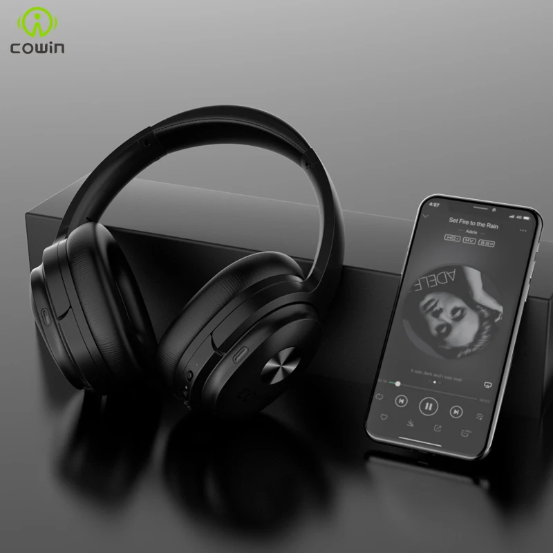 Cowin se7 ANC Bluetooth гарнитура активная функция шумоподавления наушники Беспроводная с