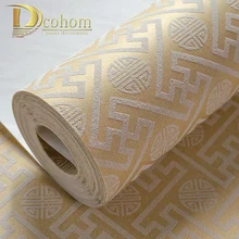 Современный китайский стиль панели papel де parede 3d обои отель павильон коридор прохода инженерное украшение обои