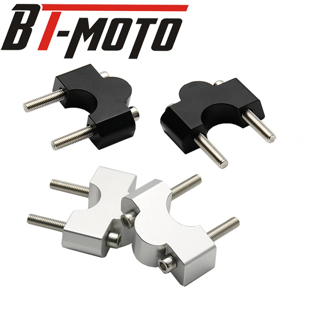 

Vulcan S 650 VN650 NEW CNC Machining Handlebar Risers Bar Clamp Extend Adapter With Bolts for For KAWASAKI Vulcan S 650 VN650
