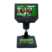 600 X USB электронный микроскоп 8 светодиодный эндоскоп камера лупа для мобильного телефона ремонт пайки PCB BGA с подставкой