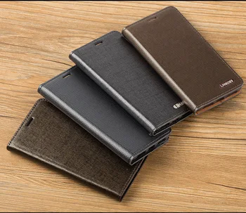 

Diamond Texture Genuine Leather phone case for Nokia 8 handmade flip phone case for Nokia series phone protective case