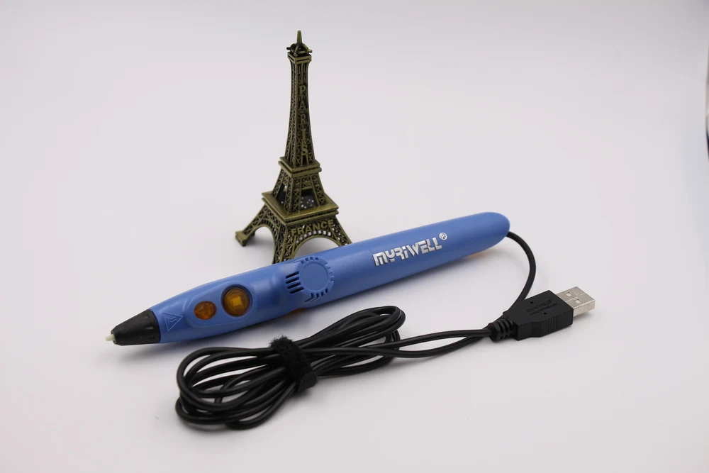 3D Ручка myriwell низкая Температура rp-200a 3D-принтеры ручка с 3 вида цветов 15 м pcl нити Комплект искусств 3d ручки для детей рисунок Инструменты