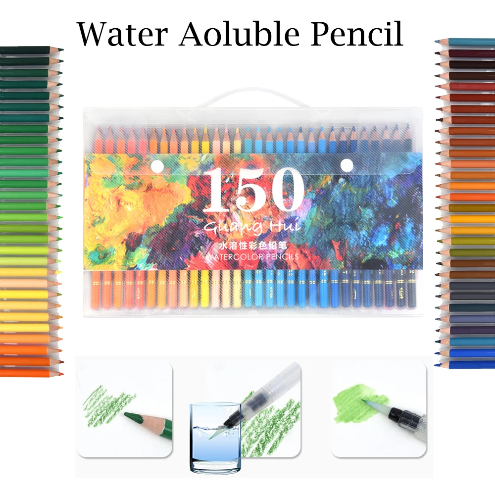 

150 Colors Wood Colored Pencils Set Lapis De Cor Artist Painting Oil Color Pencil For School Drawing Sketch Art Supplies