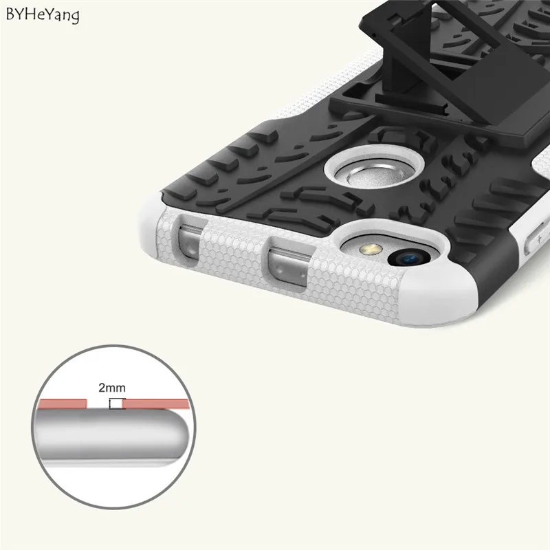 Byheyang чехол для Xiaomi Redmi Примечание 5a 5a чехол TPU& PC Двойной бронированный жесткий чехол с подставкой для Xiaomi Redmi Примечание 5a Pro Prime 5,5"