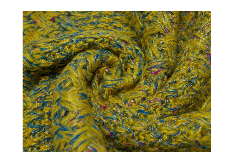 Winter Women Scarf Wool Knit Thick Scarves Female 2019 New Most Popular Design Shawls Warmer Women's Scarves Warm Ladies Scarf (4)