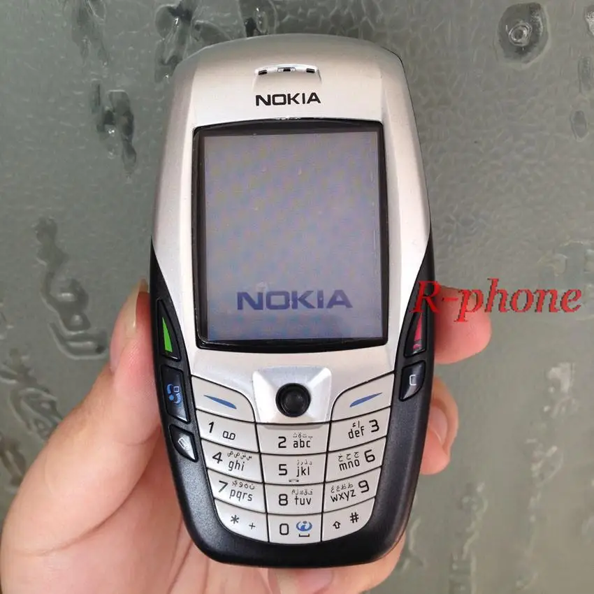 Original NOKIA 6600 Desbloqueado Telefone Móvel Branco 2G Triband GSM