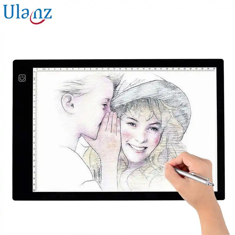 A4 Ultra thin LED Light Box tracer USB Power LED Artcraft