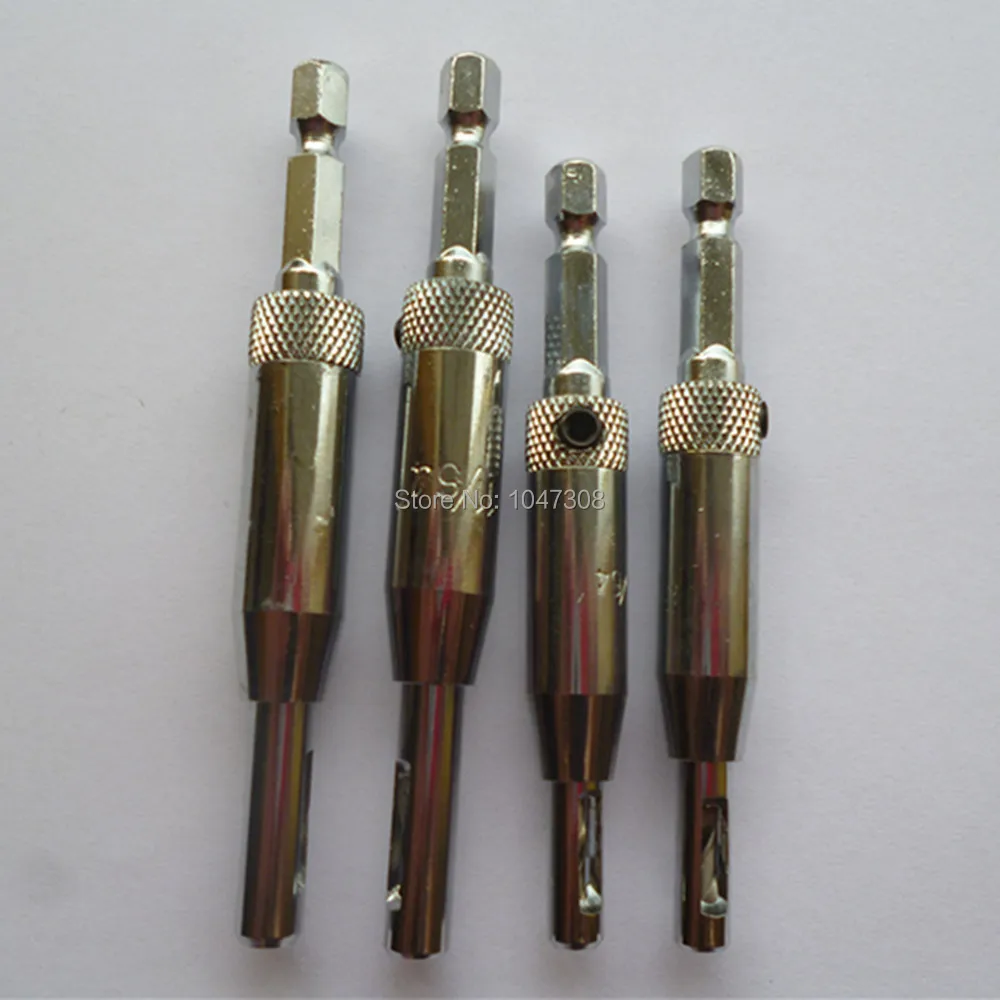 Self Centering Bit for Hinges and Screws
