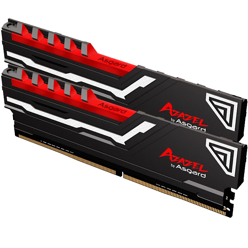 Дешево Asgard AZAZEL серия RGB ram 8 ГБ 2X8 Гб 16 Гб DDR4 3200 МГц 1,35 в ram для настольных игр с высокой скоростью и высокой производительностью
