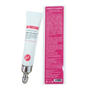 

VIBRANT GLAMOUR Anti-Wrinkle Remover Eye Cream Peptide Collagen Dark Circles Eye Care Against Puffiness Eye Bags Removal TSLM1