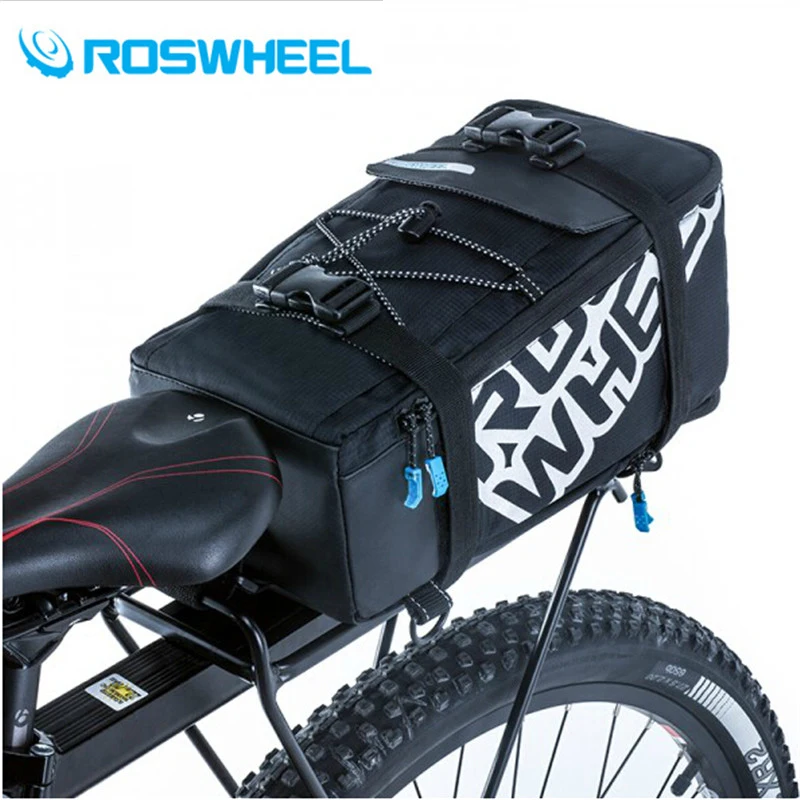 ROSWHEEL Fahrradtasche Fahrradsatteltasche Pannier Radfahren MTB Sitztasche O4Y6 