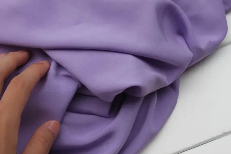 Лавандовая вискоза ткань хлопок ткань шелк искусственная юбка из хлопчатобумажной ткани ткань 6" в ширину продается двором