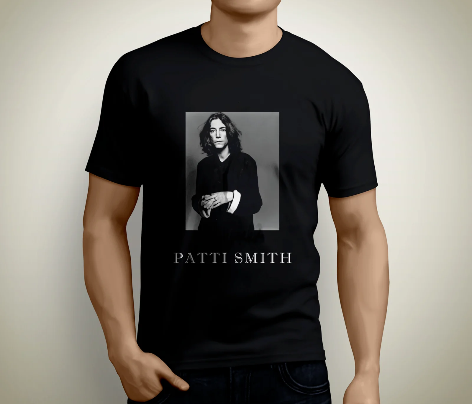 New Patti Smith Punk Rock Music Singer Men's Black T-Shirt Size S To 3xl T Shirts Man Clothing Free Shipping Top Tee New Patti Smith Punk Rock Music Singer Men's Black T-Shirt Size S To 3xl T Shirts Man Clothing Free Shipping Top Tee