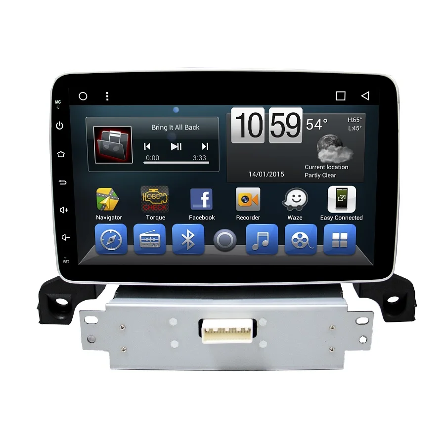 Perfect Navirider Android 8.1.0 octa core car dvd player for Peugeot 3008/5008 gps+glosnass multimedia head Unit stereo autoradio 1