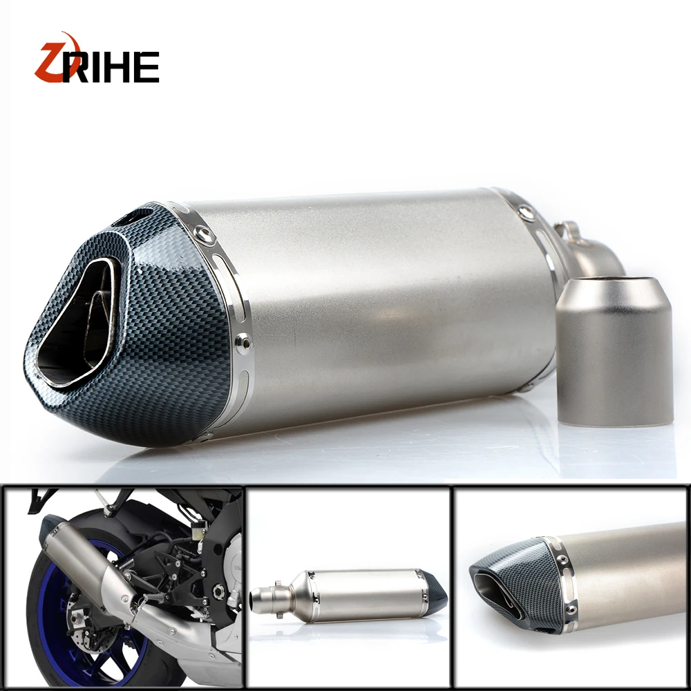 

35-51MM Motorcycle Exhaust Pipe Muffler Motorbike Exhaust Modified Exhaust PipeFor Yamaha mt03 MT-03 yzf r25 YZF R3 yzf r3