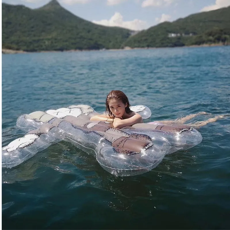 

2019 new Original Fake Kaws Kaws holiday floating water summer swimming pool floating dolls toys for children A252