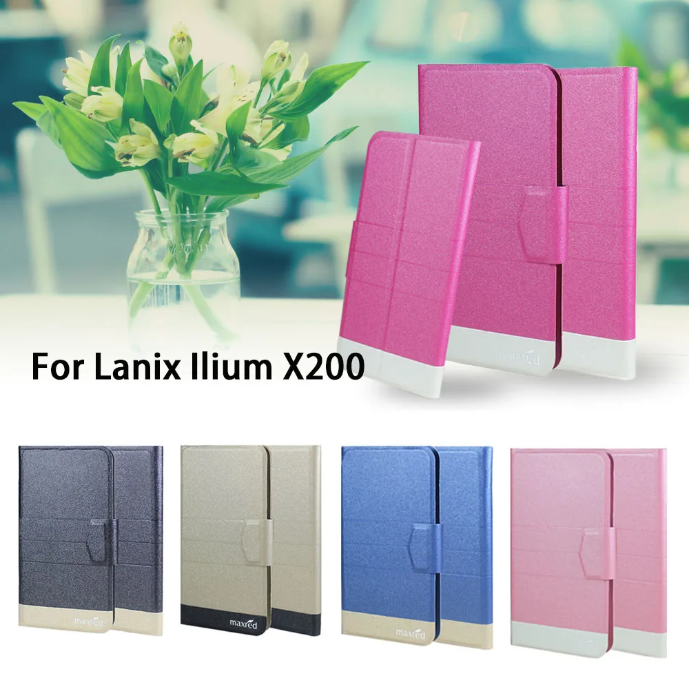 5 Colors Hot! Lanix Ilium X200 Case Phone Leather Cover