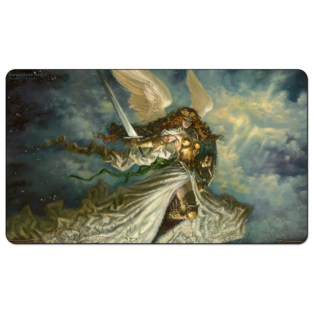 Черный лотос арт 60x35 см игровой коврик Волшебный для настольные игры коврик|playmat