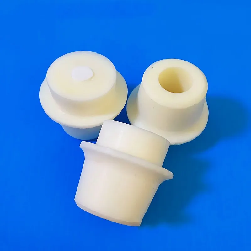 Conical flask silicone stopper 21 25mm, Erlenmeyer flask plug with sand