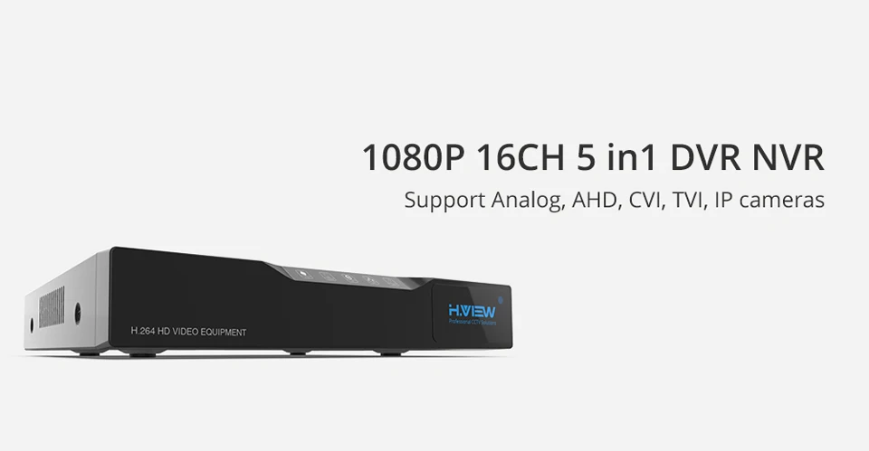 H.View 16ch NVR Video Surveillance Video Recorder CCTV DVR for Home Security Support 4TB SATA HDD 1080P Video Output H.264 DVR (1)