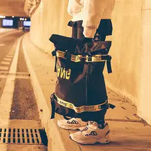 Мужская и Женская корейская мода Оксфорд рюкзак черный большой емкости ноутбука студентов школьный рюкзак Противоугонный водонепроницаемый Пешие прогулки Packe't's