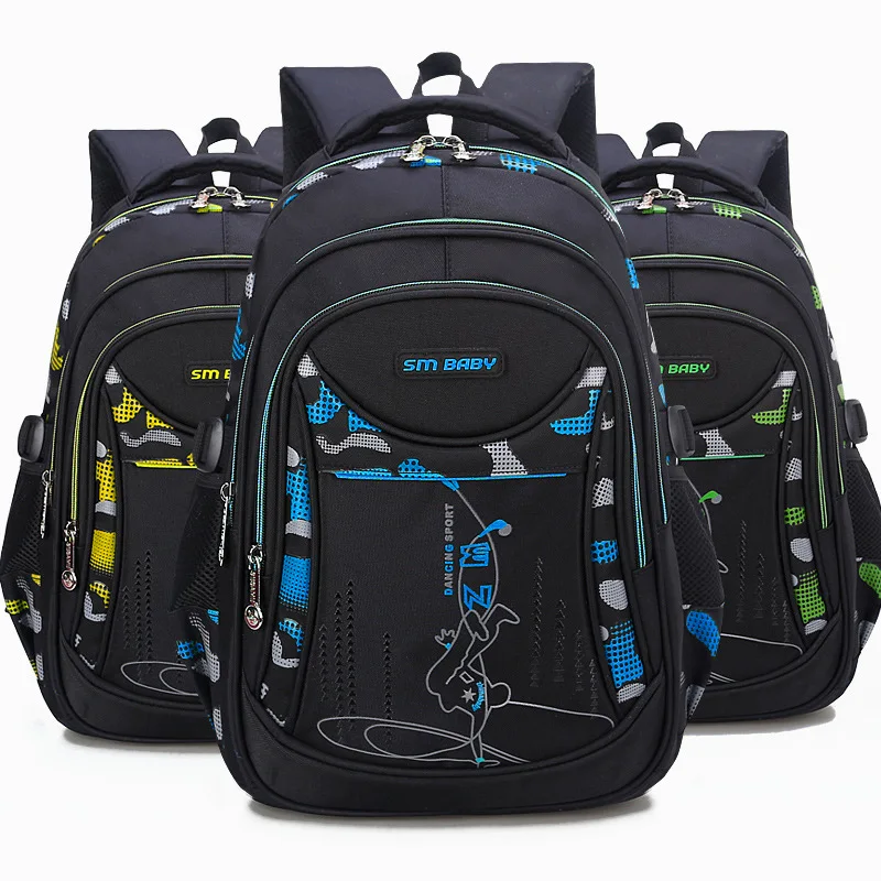 

Kids Schoolbags for Boys Primary Escolar Backpacks Childer Orthopedic Waterproof Satchel Mochila Capacity Book Bag Sac Enfant