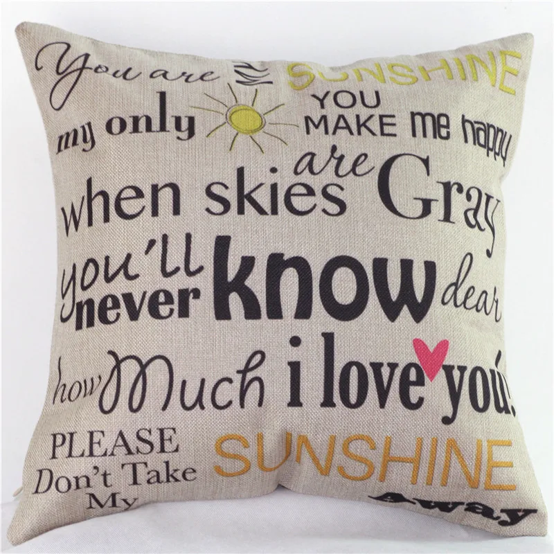 Декоративные Чехлы для подушек вечерние дома и автомобиля|cushion cover|cushion cover
