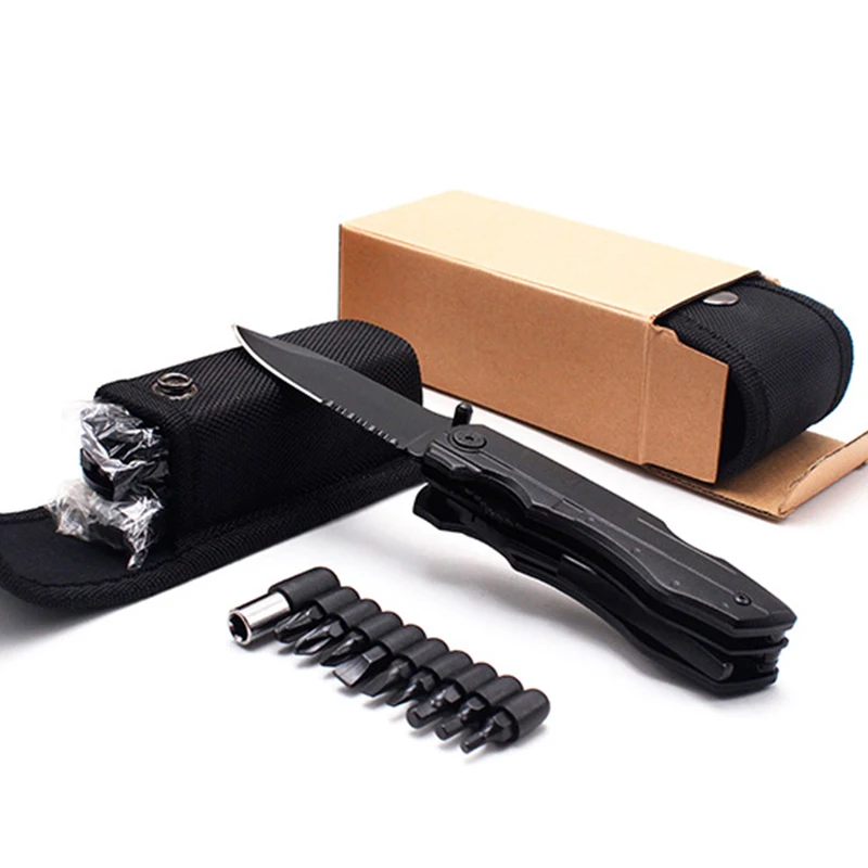 KALAIDUN Multifunction Pliers Folding Knife Wrench Screwdriver With Torx Bit Set EDC Tools Outdoor Survival Camping  Hand Tool10