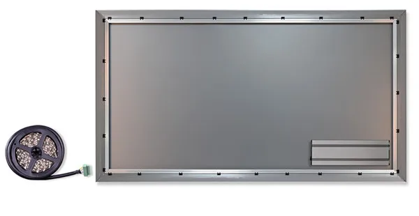 F7HSP 16: 9HDTV новые 3rd поколения ALR ультра тонкий неподвижной рамы экрана для UST проектор