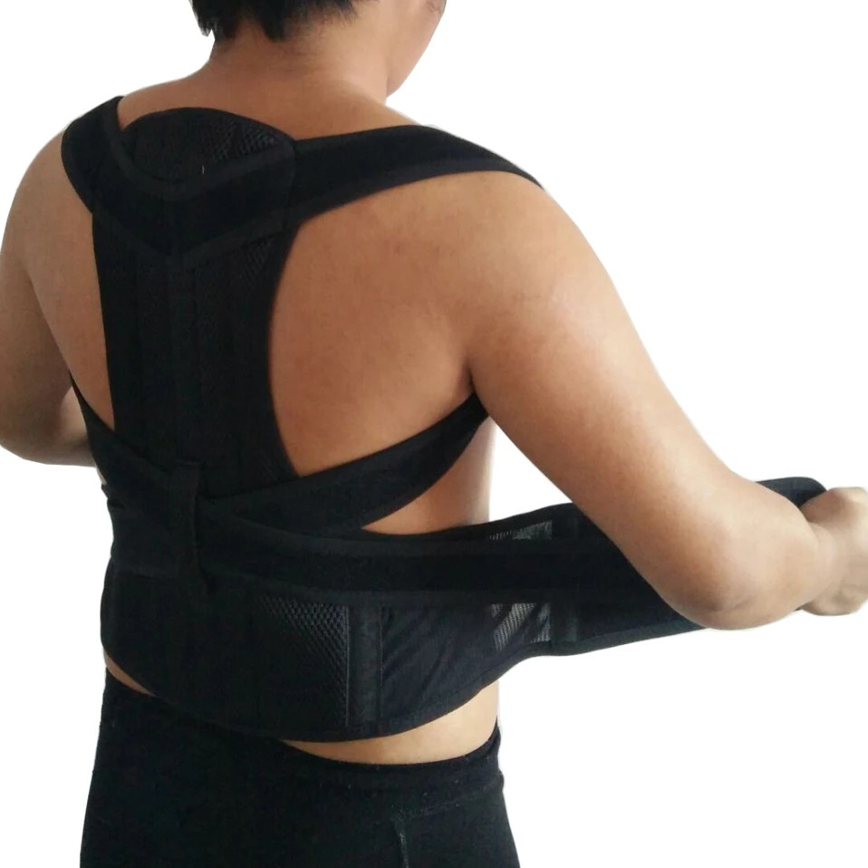 Медицинские эластичные ремни с возможностью регулировки ортопедическая поза корректор бандаж плечо назад поддерживающий бандаж Корсеты