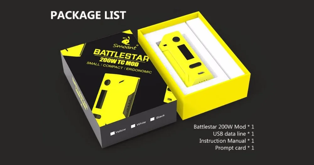 Smoant Battlestar 200w Box mod-8