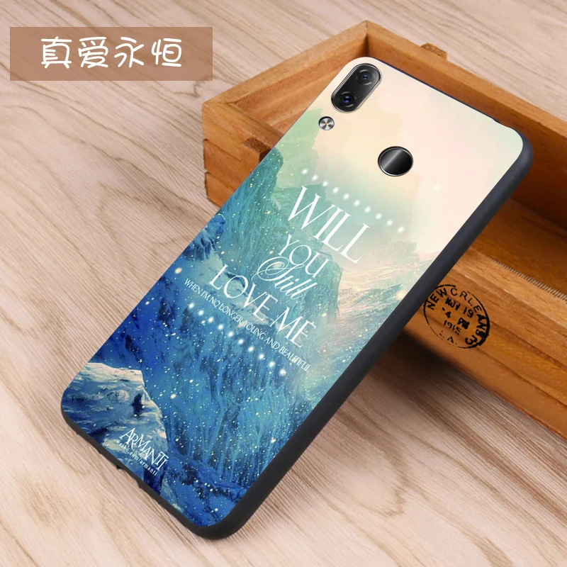 Lenovo Z5 Case Original Cover Case for Lenovo Z5 Case Cartoon Cover Silicone Skin Wolf Fish Skull z5 Fundas 100% BiNFUL 4
