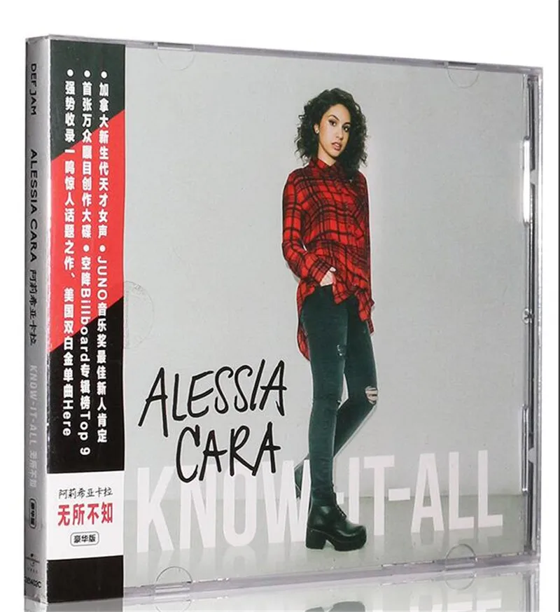 Free Shipping Alessia Cara Know It All Pop Music Cd Seal Seal Aliexpress