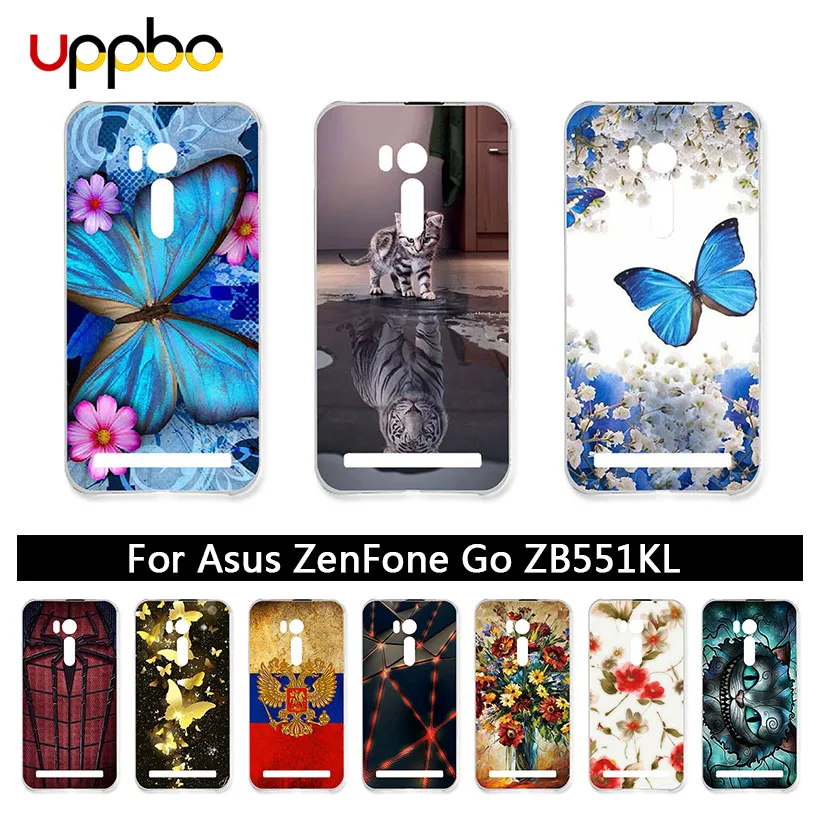 

Uppbo Patterned Cases For Asus ZenFone Go Case Silicone For Asus ZenFone TV ZB551KL G550KL X013DB Cases Coque Fundas Soft Covers