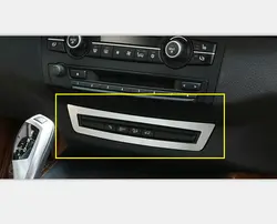 Для BMW X6 E71 приборной панели консоли клавиатуры Кнопка крышки отделкой из нержавеющей 2009-2014