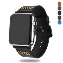 Essidi leather Bracelet Band For Apple Watch Series 1 2 3 38MM 42MM Wristband Strap Buckle For Iwatch 1 2 3 Smart Bracelet