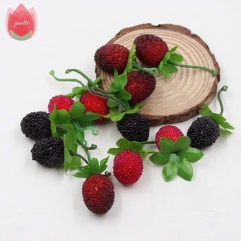 

10pcs 3cm Foam Strawberry Handmade Artificial Flowers Berry For Wedding Home Room Decoration DIY Box Scrapbooking Wreath Flowers