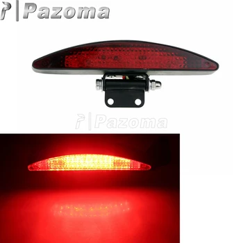 Goedkoop Emark Motorfiets Rode Led Achterlicht Kentekenverlichting Motor Stop Achter Remlicht Voor Aangepaste En Meest Motoren