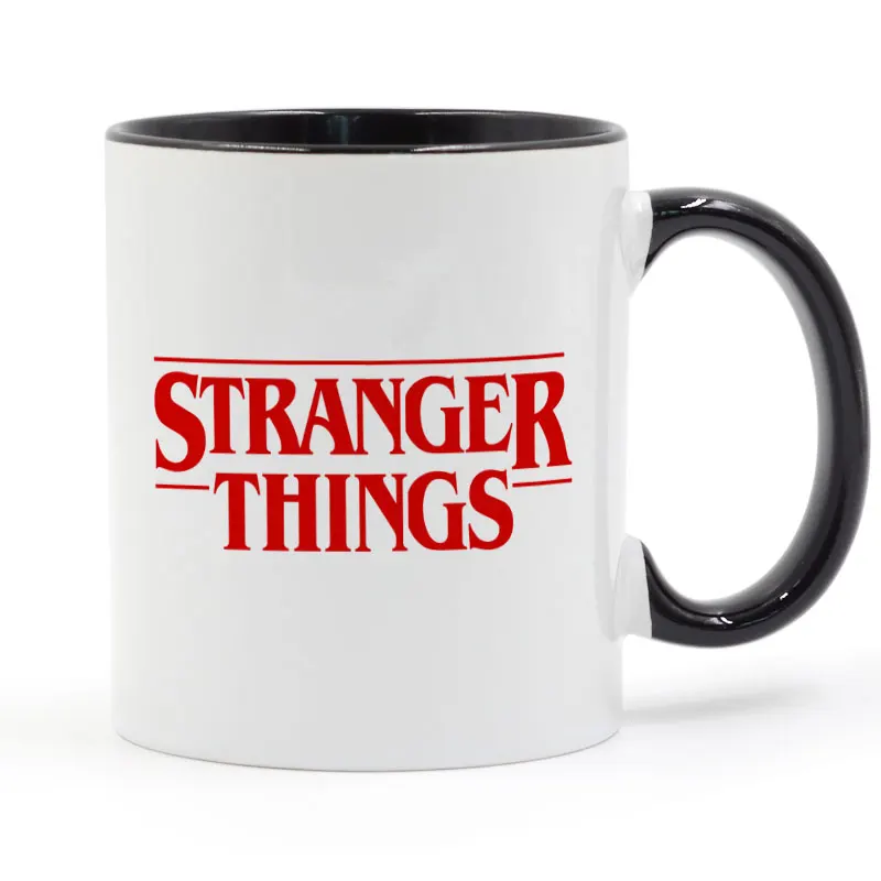 

Stranger Things Logo Printed Mug Coffee Milk Ceramic Cup Creative DIY Gifts Home Decor Mugs 11oz T974