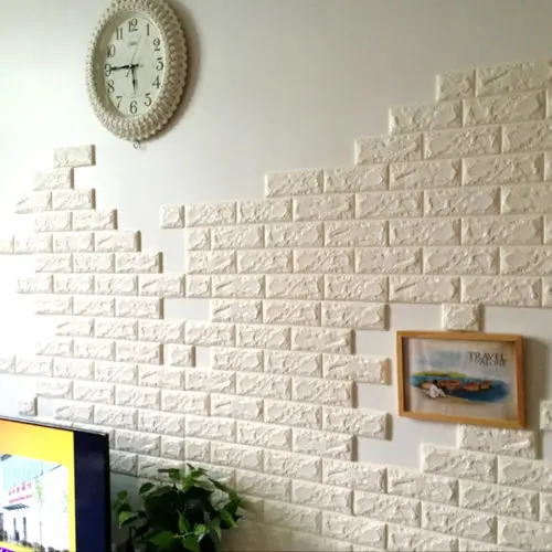 Modern-White-3D-Brick-Home-Decor-Panels-10mm-Thick-Soft-Foam-Wallpaper-60x60cm