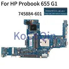 KoCoQin материнская плата для ноутбука hp Probook 645 655 G1 материнская плата 745884-001 745884-601 6050A2567101-MB-A03