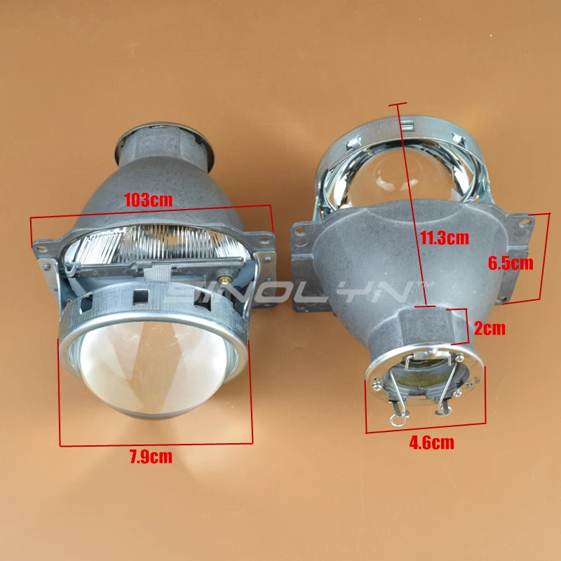 SINOLYN 3.0 ''Q5 H7 D2S HID زينون/هالوجين/الصمام العلوي ثنائية جهاز عرض مزود بإضاءة زينون عدسة LHD RHD ل سيارة التصميم كشافات ضبط التحديثية