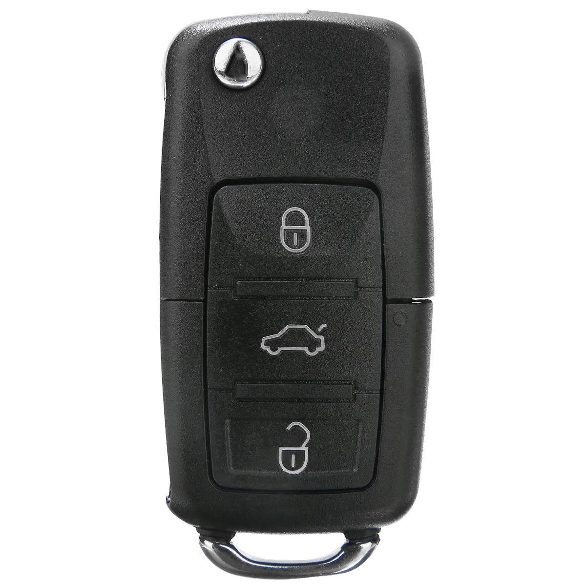 For Skoda OCTAVIA FABIA A61 3 Button Car Key Case Folding Flip Remote Key Fob Case with Key Blade Replacement