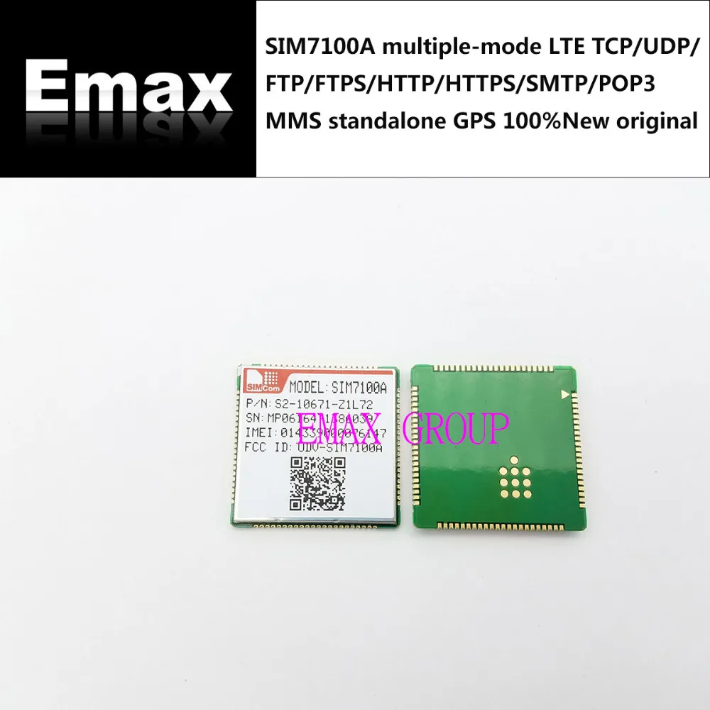SIMCOM SIM7100A многорежимный LTE TCP/UDP/FTP/FTPS/HTTP/HTTPS/SMTP/POP3 и MMS автономный GPS 100% Новый