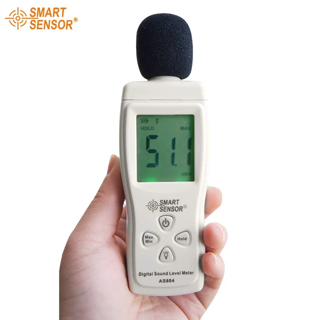 AS804 30 130dB Digital sound level meter noise dB meter tester in
