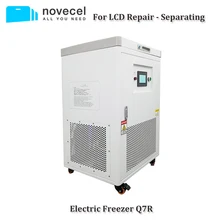 Novecel Q7R 220V 50 hz-185 градусов ЖК-экран морозильник сепаратор машина для samsung Edge oled-стекло ремонт отделение
